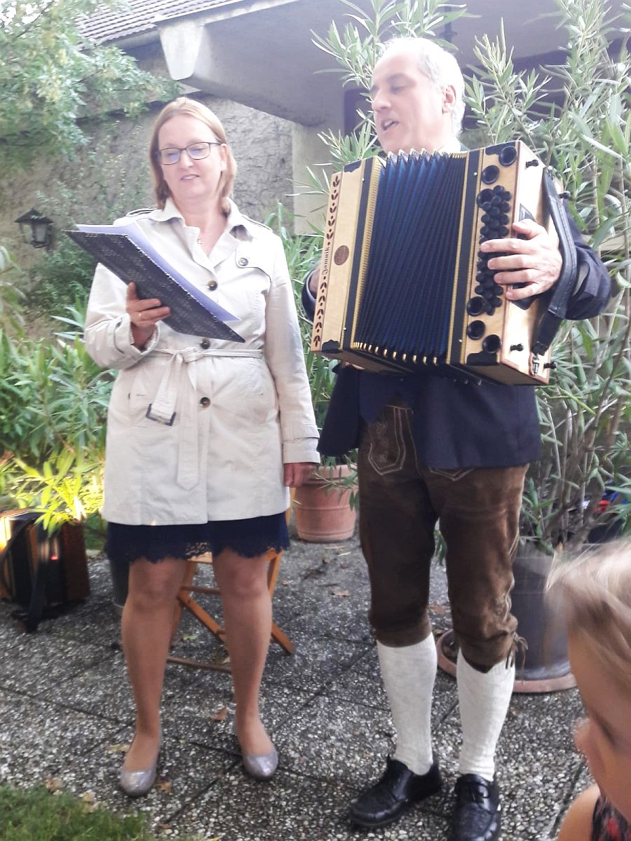 Gstanzlsänger Gerhard und Anneliese
